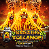 3 Blazing Volcanoes Power Combo Game